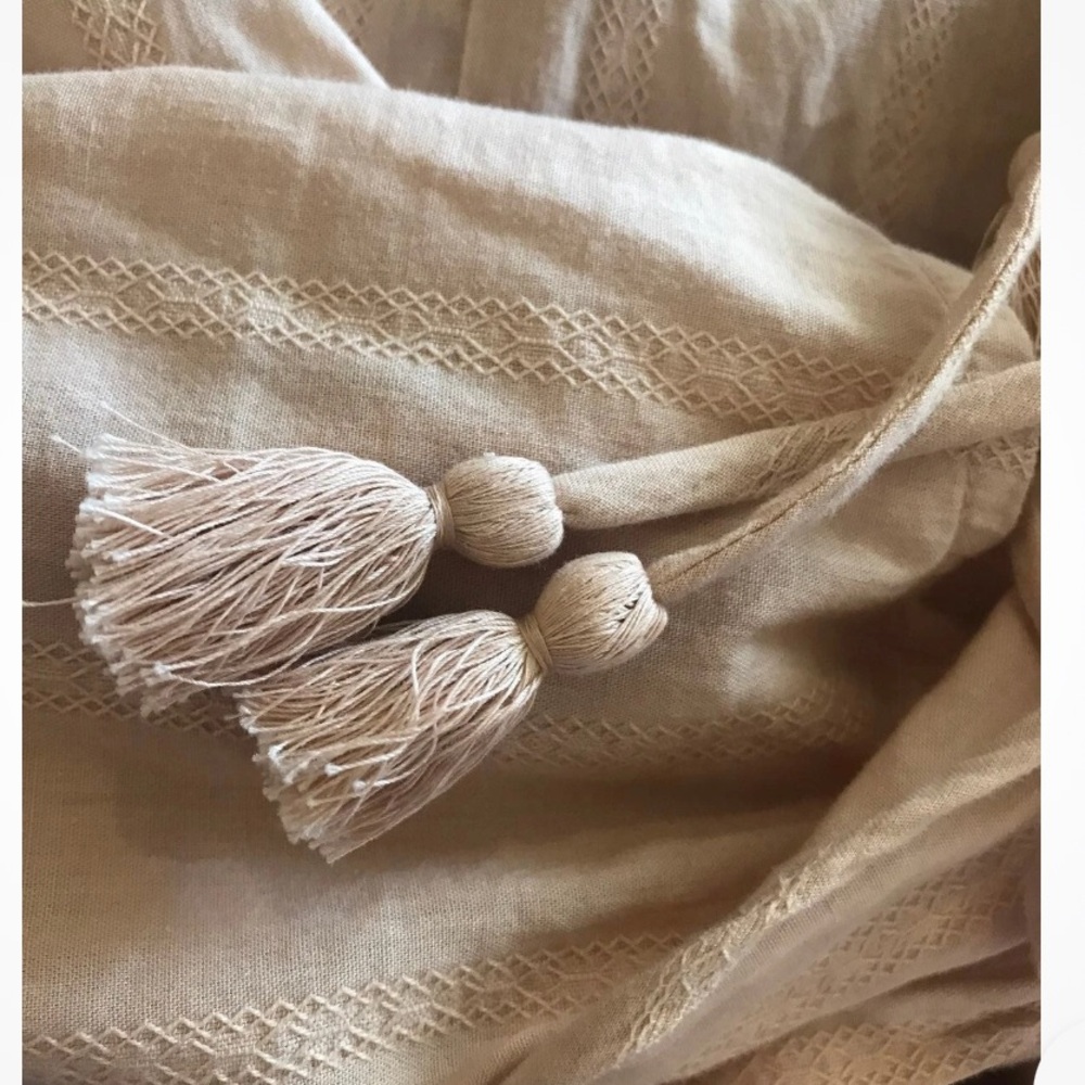Madewell Tie Strap Cotton Jumpsuit - Picture 7 of 8